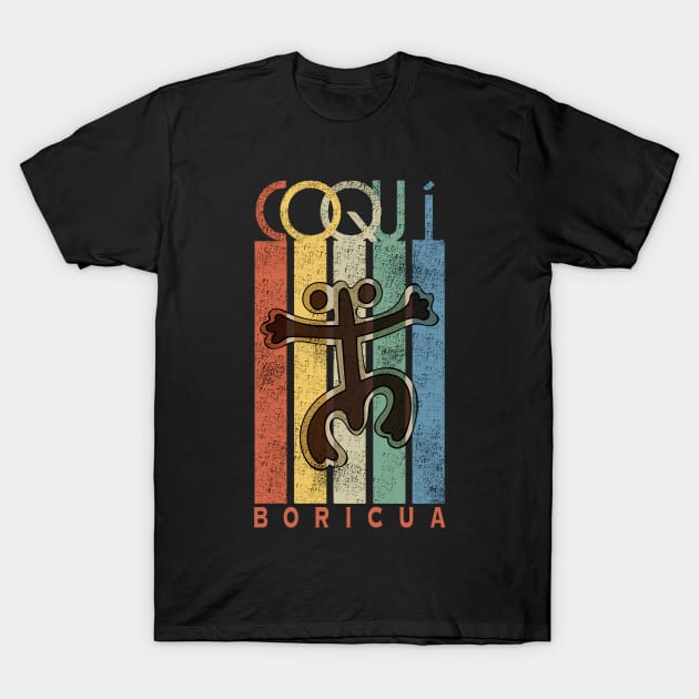 Coqui Boricua T-Shirt by SoLunAgua